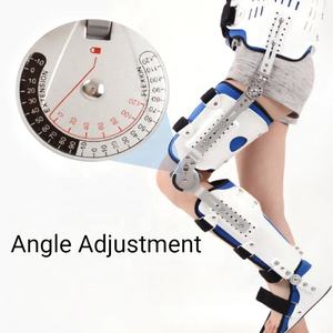Attelle de fixation respirante pour la hanche, le sacrum, la taille, le genou, la cheville, le <span class=keywords><strong>pied</strong></span>, l'articulation, orthèse, support de fracture <span class=keywords><strong>fixe</strong></span>, membre inférieur - Product Image 6