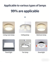 Driver LED à courant constant 8-24W, contrôle couleur unique pour éclairage de plafond, transformateur redresseur, alimentation électrique