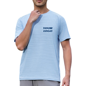 T-shirt extensible et respirant pour homme à séchage rapide pour une utilisation sportive quotidienne avec un mélange de coton au toucher doux - Product Image 6