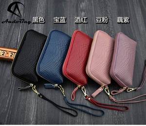Long Wallet <b>Purse</b> for Women Girls Genuine Cow Leather Fashion Super Hot Clutch Shoulder Bags Handbag Multifunction - Product Image 2