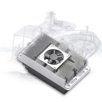Contrôleur de moteur BLDC 48V 60V 72V 6-10KW FOC sans capteur CAN RS485 à refroidissement par air forcé pour propulseur de bateau électrique