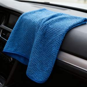 31. Paño Moderno Azul Claro Sin Pelusa para Cuidado Automotriz, Tapete para Piso de Auto, Paño Absorbente para Limpiar Entradas Deportivas - Product Image 5