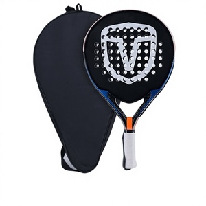 <span class=keywords><strong>Racchetta</strong></span> da <span class=keywords><strong>Padel</strong></span> in Fibra di Vetro con Rete in Nylon, Superficie di 97 Pollici, Peso 350g, Lunghezza 46cm per Beach Tennis e Sport - Product Image 1