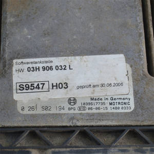 Электродвигатель FAW HongQi H9, компьютерная плата H5 ECU, новое состояние 0261S20791 3601015-DA01 для подержаного демонтажа автомобиля H5S H6 H7 - Product Image 6