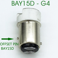 Adaptateur de douille en céramique pour lamellophone, BA15d B15d à G4 MR11 MR16, convertisseur d'ampoule, adaptateur de douille