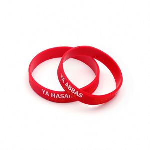 Pulseras de Silicona Personalizadas con Logotipo Grabado, Pulseras de Goma para Fiestas, Pulseras Deportivas - Product Image 2