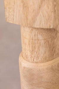 Mesa de centro de madera maciza Jodhpuri Woods con diseño Charpayi para sala de estar, mesa central tradicional hecha a mano, estilo rústico étnico - Product Image 4