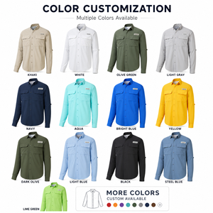 <span class=keywords><strong>Camisas</strong></span> <span class=keywords><strong>de</strong></span> Pesca Columbia UPF 50 <span class=keywords><strong>para</strong></span> <span class=keywords><strong>Hombre</strong></span>, Ligeras, <span class=keywords><strong>de</strong></span> Secado Rápido, con Botones, <span class=keywords><strong>para</strong></span> Trabajo al Aire Libre, <span class=keywords><strong>Caza</strong></span> y Pesca, Venta al Por Mayor - Product Image 4