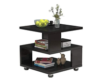 Table de chevet moderne de luxe en bois noir pour chambre à coucher meubles en or table de nuit intelligente