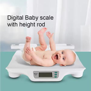 Hospital 20KG Medición de altura digital Báscula de peso para bebés con varilla de altura de 35-70cm - Product Image 6