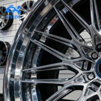 Jante forgée monobloc 17 18 19 20 21 pouces PCD 5/115 5x114.3 5x120 Jante en alliage concave pour BMW Volkswagen Dodge Tesla