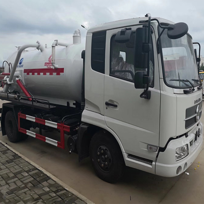 DONGFENG 4x2 4x4 RHD 10 м3 канализационная Кала вакуумное всасывание слив грузовик очистка грузовик Туалет присоска грузовик
