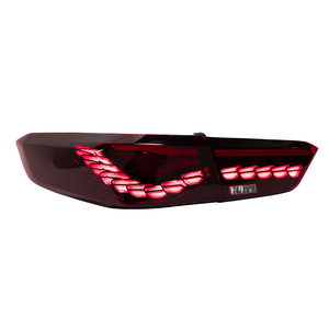 Luz Trasera LED Plug and Play con Diseño de Escamas de Dragón para Honda City <span class=keywords><strong>2022</strong></span>, Kit de Actualización con Intermitentes Dinámicos Secuenciales - Product Image 1