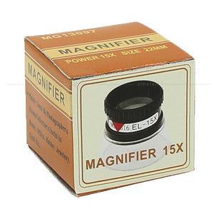 แว่นขยาย 15 เท่า พร้อมกระบอกสูบ, การส่งผ่านแสงสูง, สำหรับซ่อมนาฬิกา, โทรศัพท์มือถือ, เครื่องประดับ และการประเมินโบราณวัตถุ - Product Image 2