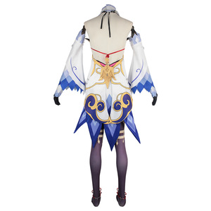 Genshin Impact Ganyu Cosplay Costumes Genshin Impact Cosplay Costumes Ganyu Costume <span class=keywords><strong>Femme</strong></span> Robe Ensemble Complet Jeu Cosplay - Product Image 3
