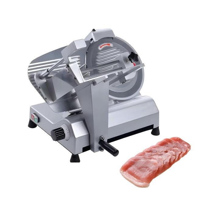 SUNMAX улучшит вашу кухню 10-дюймовый полуавтоматический двигатель Slicer-240W мяса с высоким крутящим моментом, идеально подходит для гастронома для барбекю и многое другое