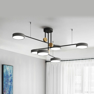 Iluminación Interior de Diseño Nórdico Moderno para Sala de Estar, Lámparas Modernas para el Hogar, Lámpara Colgante LED - Product Image 1