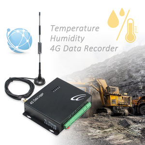 Adjustable Logging Upload Cycle <b>Temperature</b> Humidity Data <b>Logger</b>, 4G & Ethernet Remote Data Monitoring Recorder - Product Image 1