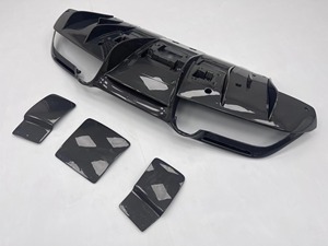Kit carrosserie pour Ferrari F8, améliorations F8, style Novt, diffuseur en fibre de carbone - Product Image 4