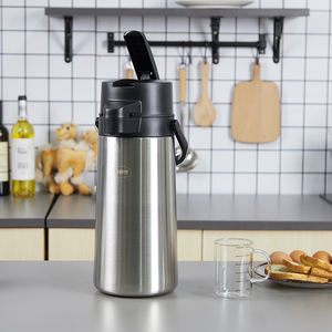 Distributeur de café isotherme en acier inoxydable, avec levier populaire, thermos, airpot, distributeur de café - Product Image 2
