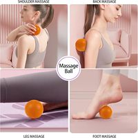 Ensemble de rouleaux de yoga en mousse haute densité sur mesure 33x14cm avec bande de résistance musculaire et massage vibrant pour le yoga et le Pilates