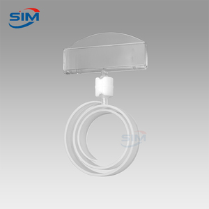 Clip d'étiquette <span class=keywords><strong>de</strong></span> prix rotatif en PS+PP pour <span class=keywords><strong>bouteille</strong></span> avec anneau <span class=keywords><strong>de</strong></span> 40 mm <span class=keywords><strong>de</strong></span> diamètre, support d'étiquette circulaire, clip <span class=keywords><strong>de</strong></span> présentation, support <span class=keywords><strong>de</strong></span> signalisation en spirale - Product Image 1