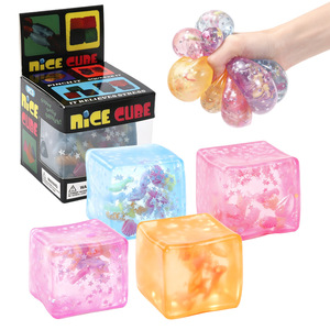 Juguetes de descompresión transfronterizos: Libro de Caperucita Roja, Cubo de Hielo Oceánico, Pinch de Maltosa, Juguetes Musicales, Juguetes de descompresión de rebote lento para alivio del estrés - Product Image 2