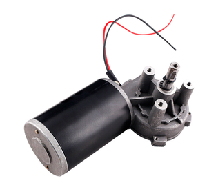 12v 24v 63mm High Torque Engranajes Electr Motor 60w with Brush Sliding Door Motor Dc <b>Worm</b> <b>Gear</b> Motor - Product Image 2