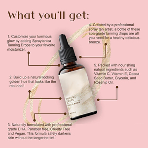 Sérum autobronzant naturel pour le <span class=keywords><strong>visage</strong></span>, produit de marque privée, 30ML, pour accélérer la peau foncée, gouttes de sérum autobronzant - Product Image 4
