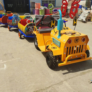 Tren Eléctrico Infantil sin Rieles con Forma de Barril de Petróleo, con Luces LED y Música para Parques de Atracciones, Centros Comerciales y Áreas de Juego al Aire Libre - Product Image 5