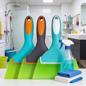 Limpiacristales Ecológico Multiusos con Cuchillas de Repuesto de Silicona <span class=keywords><strong>para</strong></span> Limpiar Ventanas, Inodoros, Parabrisas y Vidrios - Product Image 6