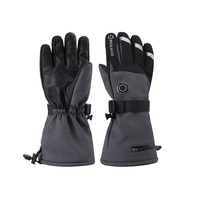 Gants chauffants imperméables et coupe-vent pour l'hiver, pour le snowboard, le ski, la randonnée, chauffe-mains, écran tactile électrique, chauds