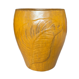 Jardinière en céramique émaillée brillante en pot fait à la main de forme ronde pour l'extérieur Arbres de jardin Patio Villas et projets de paysage - Product Image 1