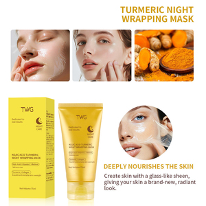Twg Hot Bán Nghệ Thiết Lập Chống Đốm Tối Chống Lão Hóa Mặt Nạ Mực Huyết Thanh Chăm Sóc Da Mặt Rửa Làm Trắng Nghệ Bộ Chăm Sóc Da - Product Image 6