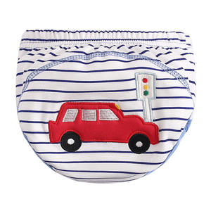 Pañales de tela reutilizables ajustables para bebés con patrón bordado para el cuidado del bebé - Product Image 6