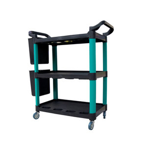 Carro de <span class=keywords><strong>3</strong></span> capas, ruedas de carro, herramienta de mecánica de belleza para coche, carro de taller, herramienta de garaje, carro de herramientas de gabinete - Product Image 1