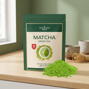 OEM Té Matcha en Polvo de Grado Ceremonial en Varios Sabores, Etiqueta Privada, Matcha Adelgazante a Granel en Bolsas, Cajas, Botellas y Empaques al Vacío - Product Image 1