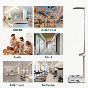 เครื่องชั่งน้ำหนักดิจิตอลอิเล็กทรอนิกส์รุ่นล่าสุด 200 กก. วัดส่วนสูงและน้ำหนักตามมาตรฐานทางการแพทย์ - Product Image 6