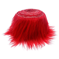 Bandes de fourrure artificielle pré-coupées pour la couture, artisanat moelleux, barbes de nains, cheveux en fourrure, cheveux en chevrons, vêtements de jeu de rôle, nains