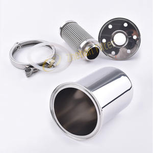 Sıhhi seviye paslanmaz çelik 316L 0.2 um depolama tankı hava sterilizasyonu havalandırma filtresi - Product Image 3