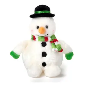 Плюшевая игрушка на заказ, рождественские подарки, Санта-Клаус, снеговик, лося, кукла, рождественские плюшевые игрушки, детские мягкие Подарочные игрушки для детей