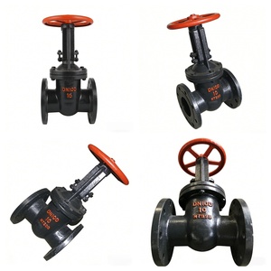 Z41T Lever-type Gate - Manual Operation, Ink-coated, Cast <b>Iron</b>, Malleable Cast <b>Iron</b>, Rising Stem, Flanged Gate - Product Image 1