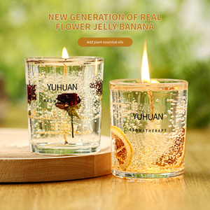 Bougie parfumée artisanale de haute qualité en cire de soja à base de fleurs naturelles, écologique, avec des huiles essentielles pour la Saint-Valentin - Product Image 4