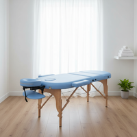 Professionelle Physiotherapie-Liege, Kosmetische Massageliege, Tragbare Faltbare Beauty-Spa-Liege, Holz-Massagetisch