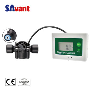 SAVANT DigiFlow 6710M-AQ, เครื่องวัดอัตราการไหลของน้ำแบบท่อขนาด 1/4 นิ้ว - Product Image 1