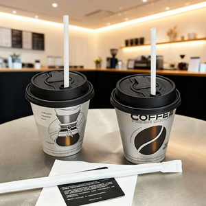 Gobelets en PP personnalisés de qualité alimentaire, autocollants intérieurs en film métallique argenté, tasse creuse en plastique avec <span class=keywords><strong>couvercle</strong></span> pour le thé au lait, café glacé - Product Image 4