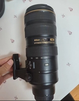 عدسة زوم أصلية من نوع F Mount بحالة 90% جديدة، NIKKORS 70-200mm F/2.8G ED VR II، عدسة زوم متوسطة وطويلة المدى للكاميرا