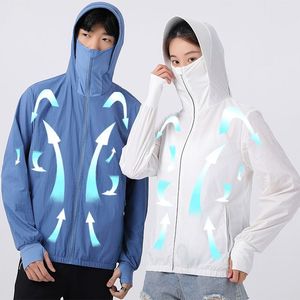 Nhà Máy Làm Mát Áo Khoác Fan Điều hòa Không Khí Quần Áo Thể Thao Mặc Ngoài Trời Mùa Hè Mặt Trời Bảo Vệ Quần Áo Làm Việc Quần Áo Với Fan - Product Image 4