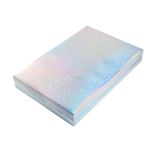 Book Shaped Rigid Cardboard Foldable Gift Box Paper Clamshell Magnetic Gift Box