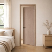 Porte intérieure personnalisée, imperméable, résistante à l'humidité, résistante aux termites, sans peinture, en composite, pour salle de bain